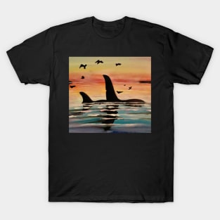 Orca Sunset T-Shirt